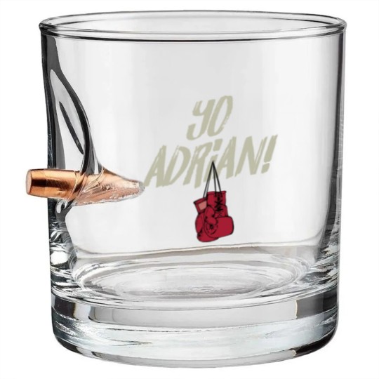 Discover Yo Adrian Phillie Philadelphia Slang Meme Bullet Whiskey Glasses
