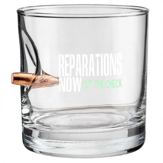 Discover REPARATIONS NOW Bullet Whiskey Glasses