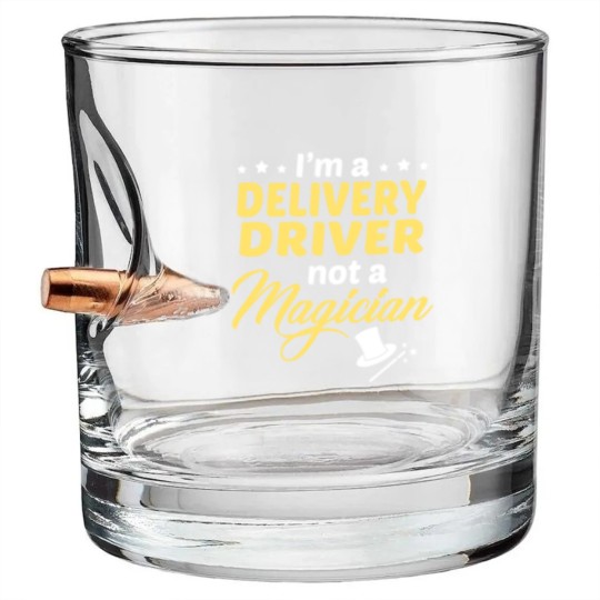 Discover Delivery Driver Bullet Whiskey Glasses