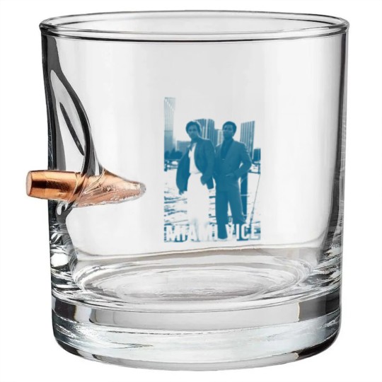 Discover Miami Vice - Simple design - Miami Vice - Bullet Whiskey Glasses