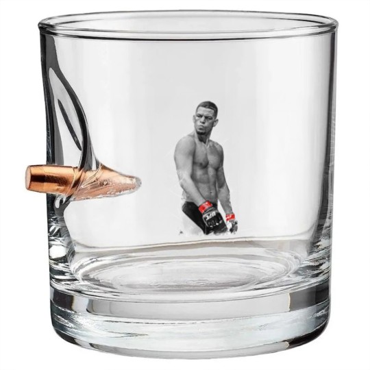 Discover Nate Diaz - Nate Diaz - Bullet Whiskey Glasses