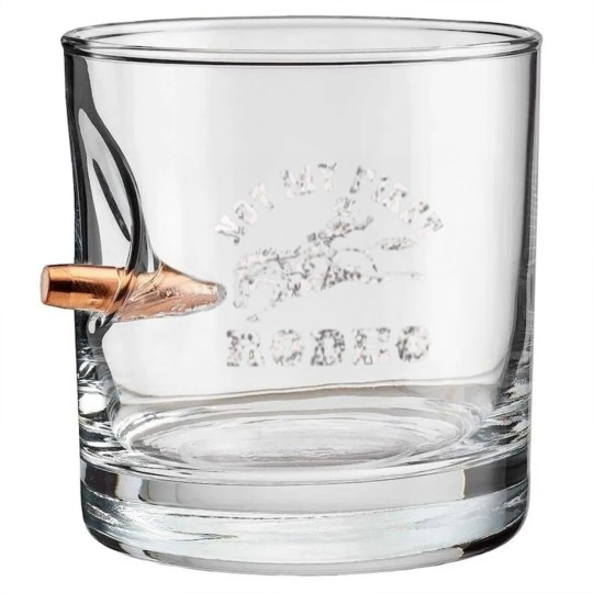 Discover Not My First Rodeo Bullet Whiskey Glasses