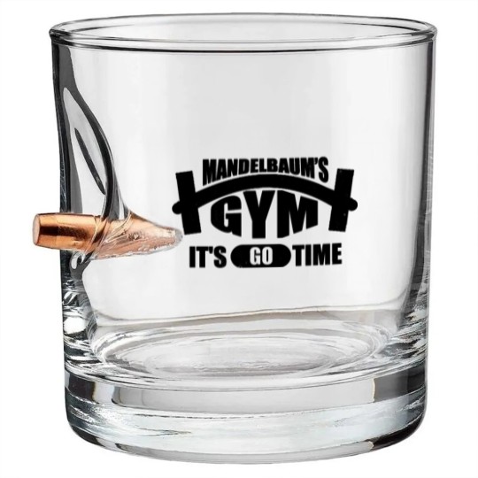 Discover Seinfeld Mandelbaum's Gym - Mandelbaums Gym - Bullet Whiskey Glasses