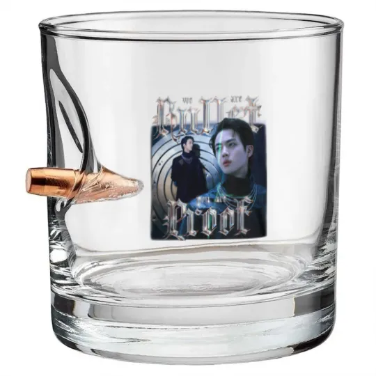 Discover Meet Seokjin, Seokjin Proof inspired Bullet Whiskey Glasses