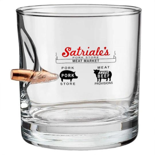 Discover Satriale s Pork Store Bullet Whiskey Glasses