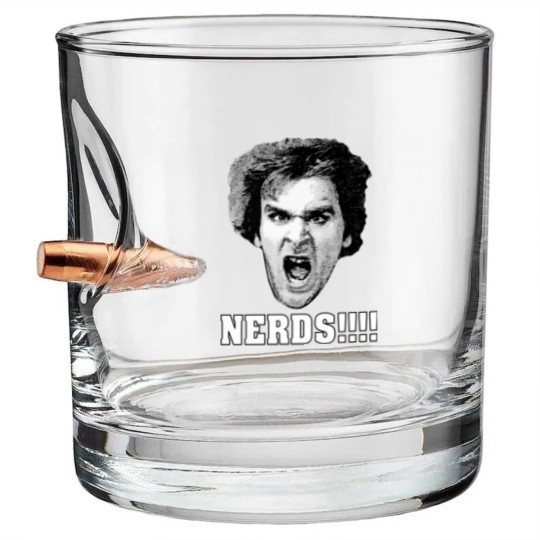 Discover NERDS! - Revenge Of The Nerds - Bullet Whiskey Glasses
