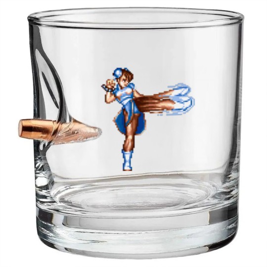 Discover Chun Li Bullet Whiskey Glasses