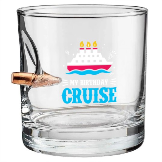 Discover Birthday Cruise Cruising Cruise Ship Holiday Bullet Whiskey Glasses
