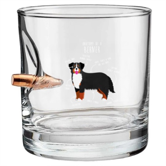 Discover Bernese Mountain Dog Anatomy - Bernese Mountain Dog - Bullet Whiskey Glasses
