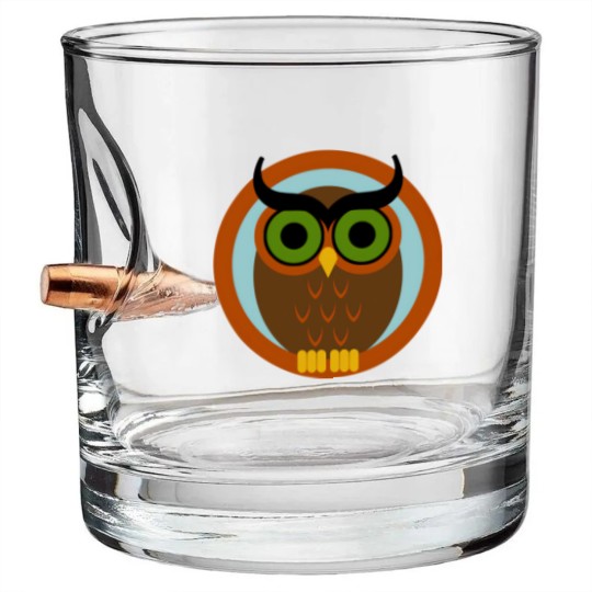 Discover 70s Style Owl - 70s - Bullet Whiskey Glasses