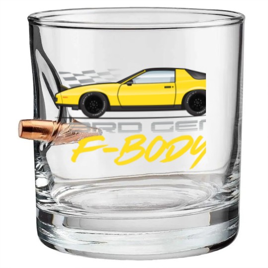 Discover Custom Order - Firebird - Bullet Whiskey Glasses