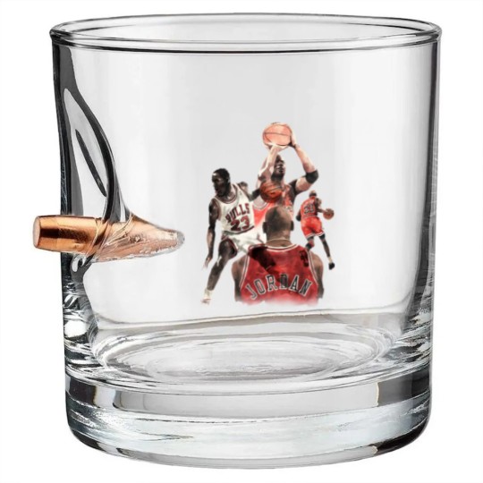 Discover MJ 23 - Michael Jordan Chicago - Bullet Whiskey Glasses