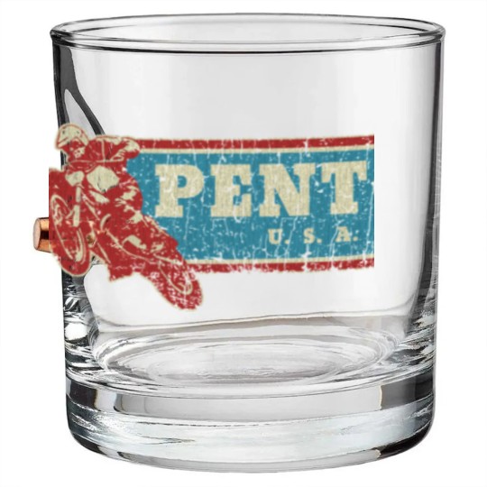 Discover Penton U.S.A. 1968 - Enduro - Bullet Whiskey Glasses
