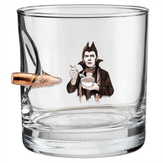 Discover Bela Lugosi as Count Chocula - Bela Lugosi - Bullet Whiskey Glasses