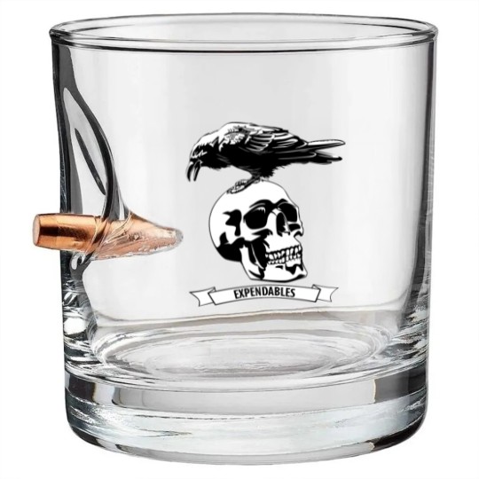 Discover Expendables Bullet Whiskey Glasses