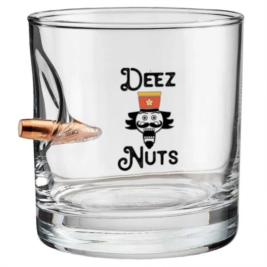 Discover Deez Nuts Nutcracker For Men Women Bullet Whiskey Glasses