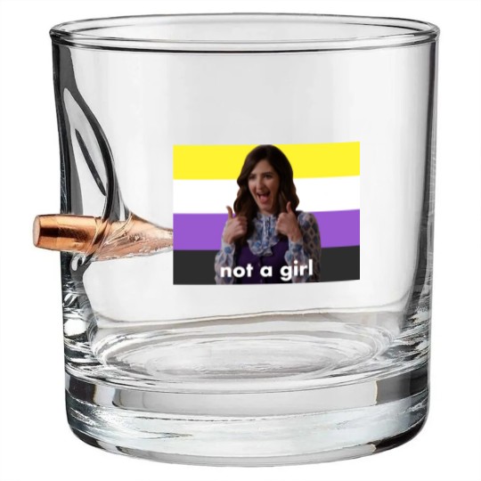 Discover Nonbinary Janet “Not a Girl” (The Good Place) - The Good Place - Bullet Whiskey Glasses