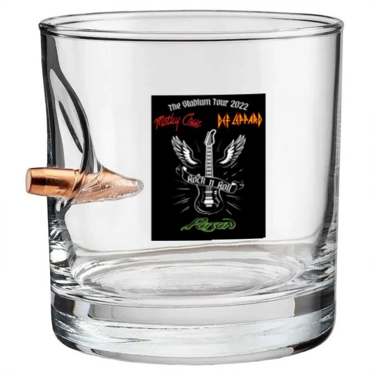 Discover The Stadium Tour 2022 Bullet Whiskey Glasses