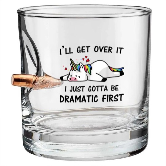 Discover i just need to be dramatic first Bullet Whiskey Glasses
