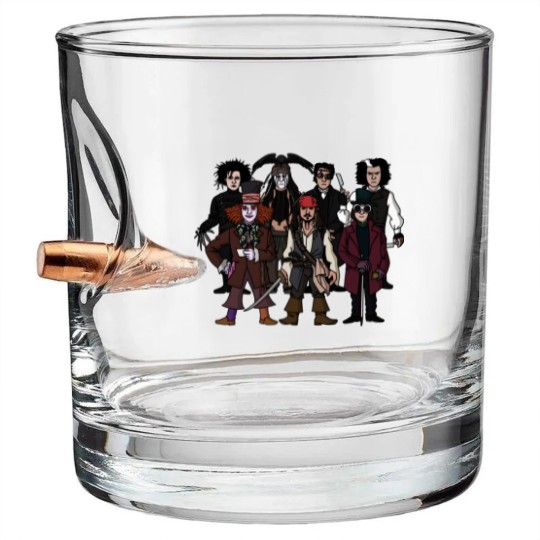 Discover Johnny Depps - Johnny Depp - Bullet Whiskey Glasses