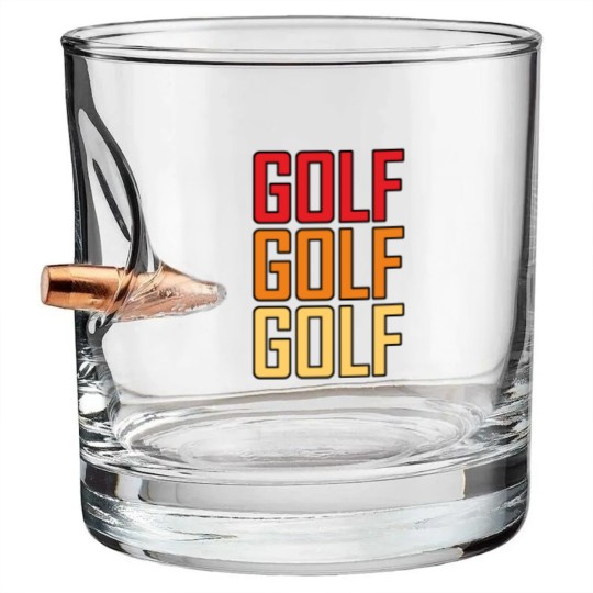 Discover Golf Golf Golf Bullet Whiskey Glasses