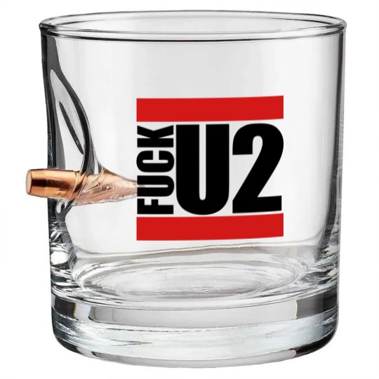 Discover Red middle finger sport colors stinkfinger show sy Bullet Whiskey Glasses