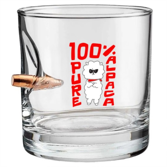 Discover 100% Pure Alpaca - Alpaca - Bullet Whiskey Glasses