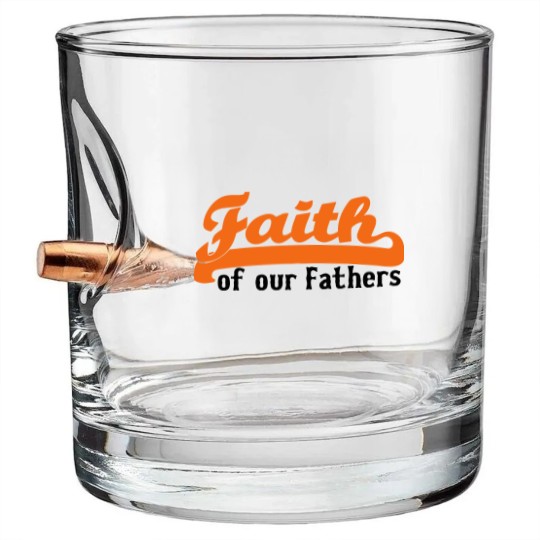 Discover FAITH OF OUR FATHERS Bullet Whiskey Glasses