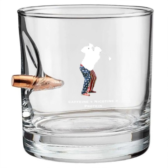 Discover Caffeine + Nicotine = Protein Bullet Whiskey Glasses