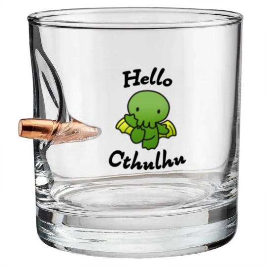 Discover Hello Cthulhu Bullet Whiskey Glasses