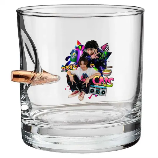 Discover BTS J-Hope Bullet Whiskey Glasses