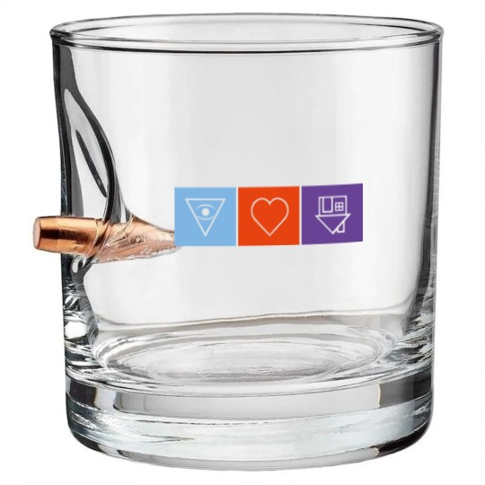 Discover The Neighbourhood Love Bullet Whiskey Glasses
