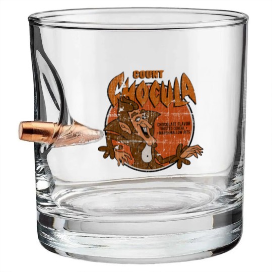Discover Vintage Count Chocula - Cereal - Bullet Whiskey Glasses