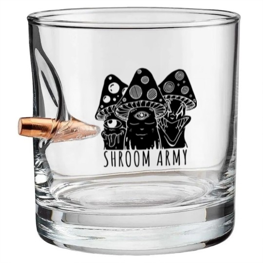 Discover Car Decal BLACK-01 Bullet Whiskey Glasses