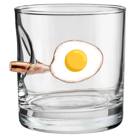 Discover Sunny Side Up Egg - Sunny Side Up Egg - Bullet Whiskey Glasses