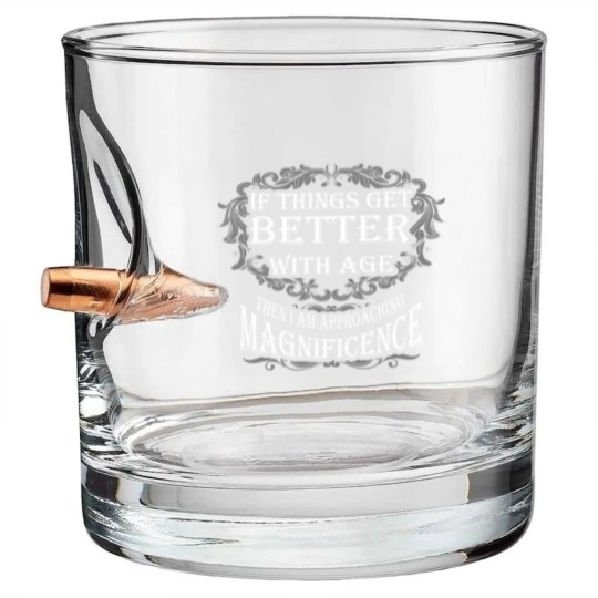 Discover Magnificence - Age Bullet Whiskey Glasses