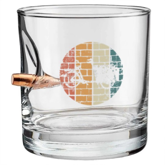 Discover Cargo Bike Retro Bullet Whiskey Glasses