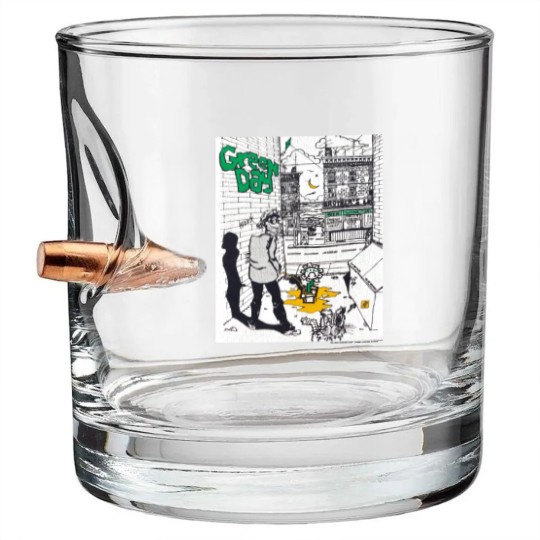 Discover vintage 1994 Green Day Bullet Whiskey Glasses