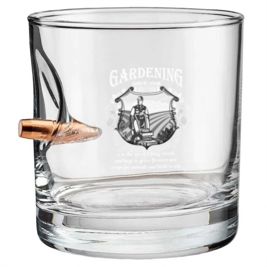 Discover Gardening - Gardening Definition Bullet Whiskey Glasses