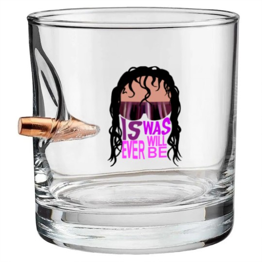Discover The Hitman - Bret Hart - Bullet Whiskey Glasses