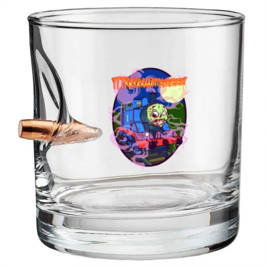 Discover TTTRRAAAIIINNSSS! - Thomas Tank Engine - Bullet Whiskey Glasses