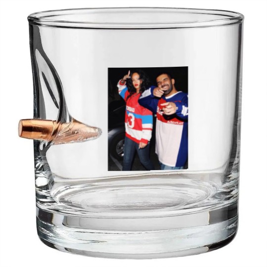 Discover Drake and Rihanna Bullet Whiskey Glasses