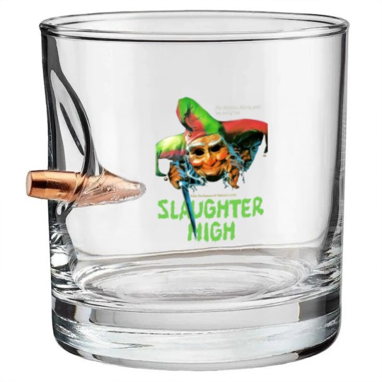 Discover Slaughter High Large Horror Movie Bullet Whiskey Glasses