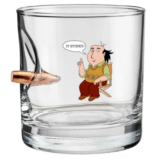 Discover It Stinks! - The Critic - Bullet Whiskey Glasses
