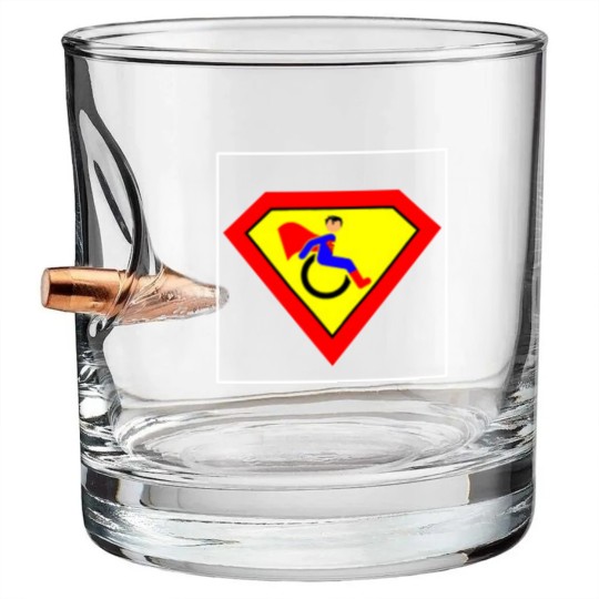 Discover WHEELCHARIOT 11 (Clark) 2 - Wheelchair - Bullet Whiskey Glasses