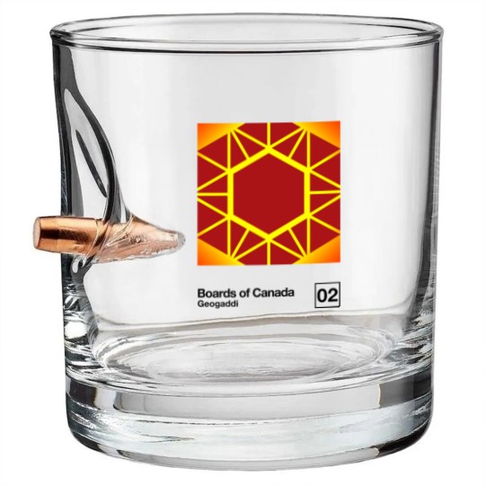 Discover Geogaddi / Minimal Style Graphic Artwork Design - Boards Of Canada - Bullet Whiskey Glasses