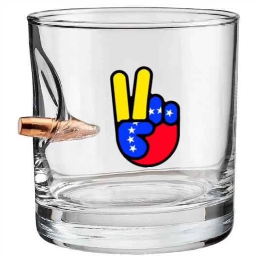 Discover Victoria de Venezuela Franela Bullet Whiskey Glasses