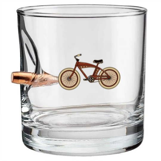 Discover Classic Bicycle Bullet Whiskey Glasses