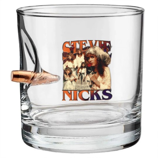 Discover Stevie Nicks Vintage Bullet Whiskey Glasses, Fleetwood Mac Graphic Tees, Stevie Nicks 90s Graphic Bullet Whiskey Glasses