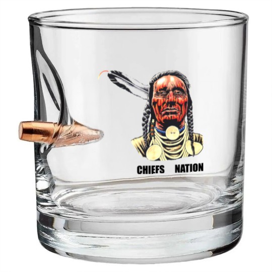 Discover Chiefs - Chiefs Nation - Bullet Whiskey Glasses
